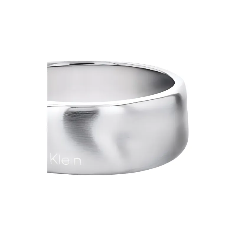 CALVIN KLEIN Stainless Steel Rings Men's Silver-2