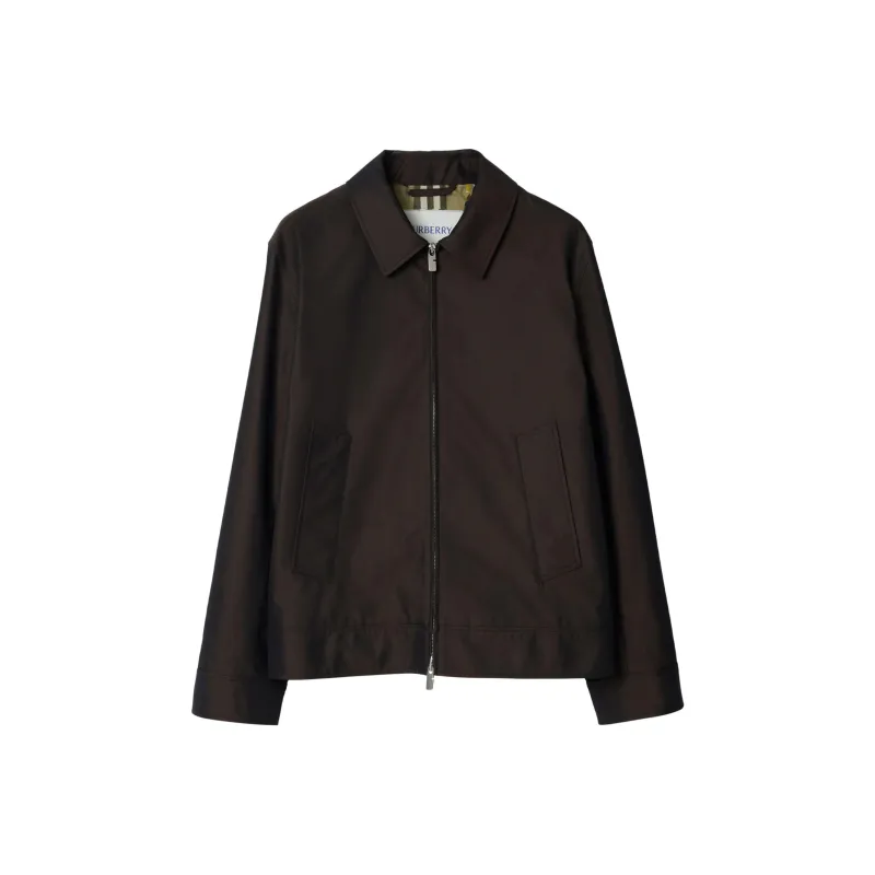 Burberry Harrington Zipped Shirt Jacket-0