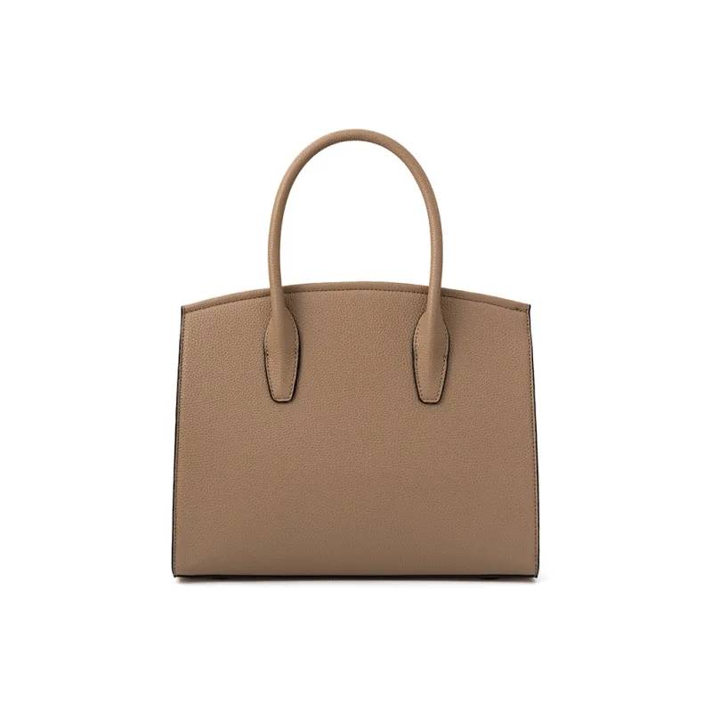 Vigno Synthetic Leather Handbag Regular Women's Elephant Gray-5