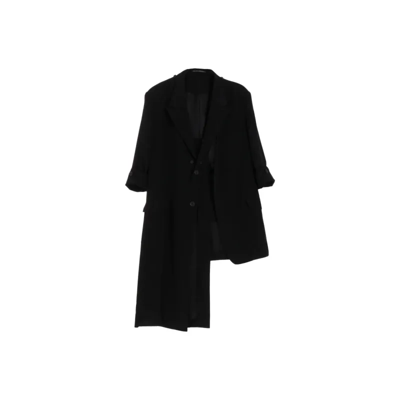 Yohji Yamamoto Tuxedo Attachable collar Jacket-1