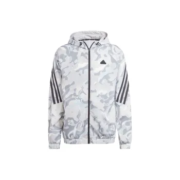 Adidas ALLOVER PRINT Jackets Men Jade White