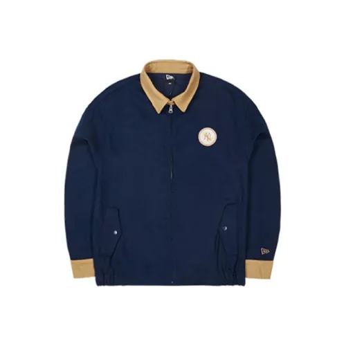 New Era Jackets Unisex Navy Blue
