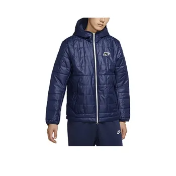 Nike Puffer Jackets Men Navy Blue