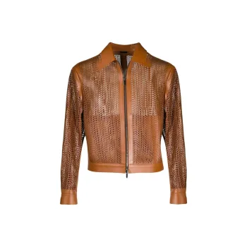 FENDI Jackets Men Brown