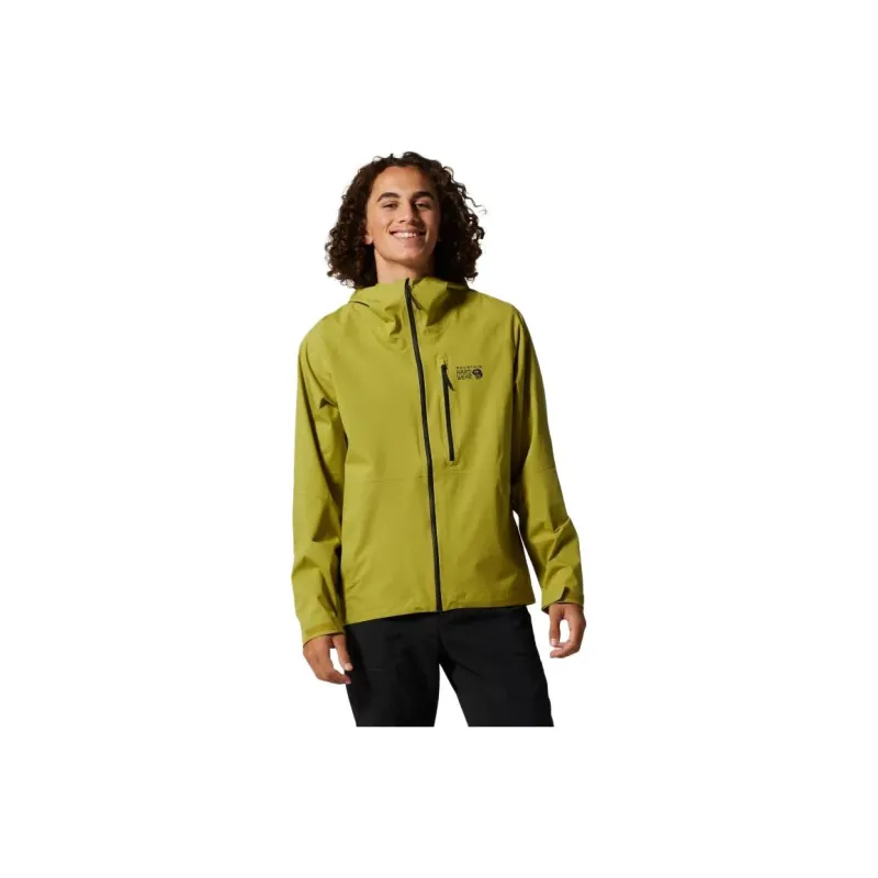 MOUNTAIN HARDWEAR Hiking Waterproof And Breathable Super Light Windbreaker Jacket Men's-11