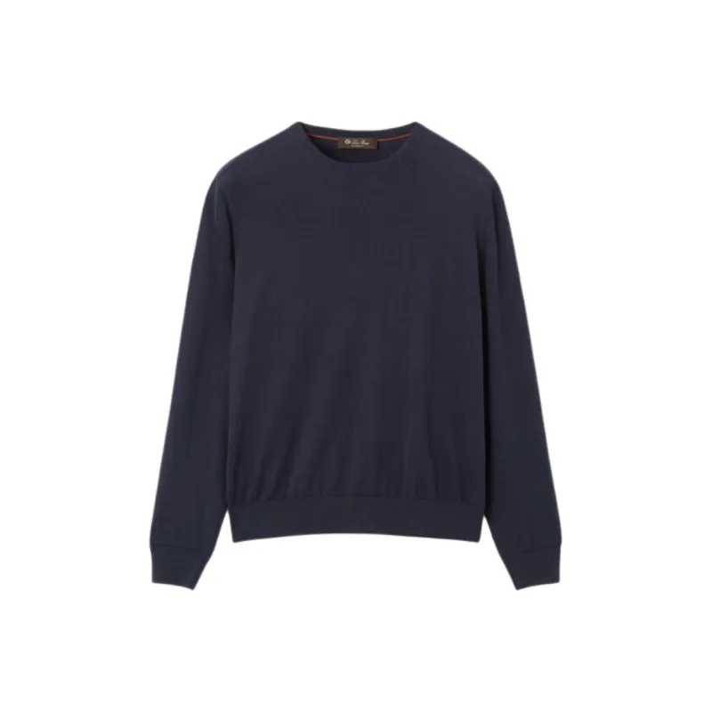Loro Piana Long Sleeved Crewneck Jumper-0
