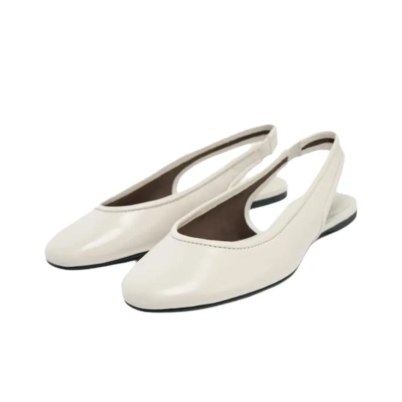 ZARA Casual Single Shoes 1.5cm Women's White-2
