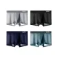 4 Pack[Dark Gray+Black+Royal Blue+Light Gray Blue]