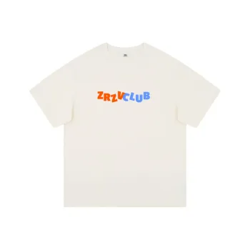 ZRZV T Shirt Unisex Beige Apricot