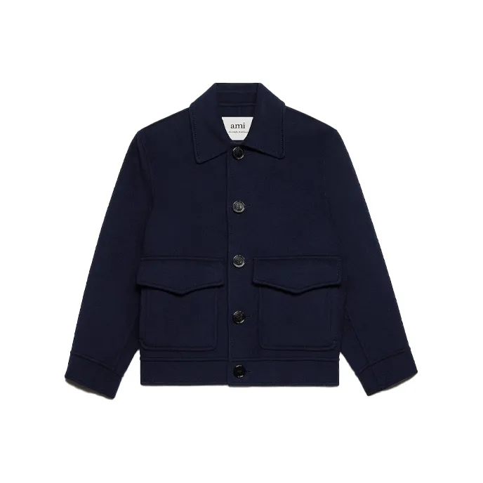 AMIPARIS Paris Long Sleeved Buttoned Jacket-0