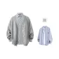 Light Gray+Blue White Stripes[Shirt]
