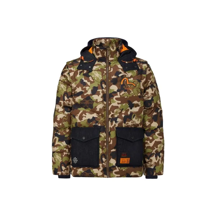 EVISU Down Jacket Men's Camouflage-0