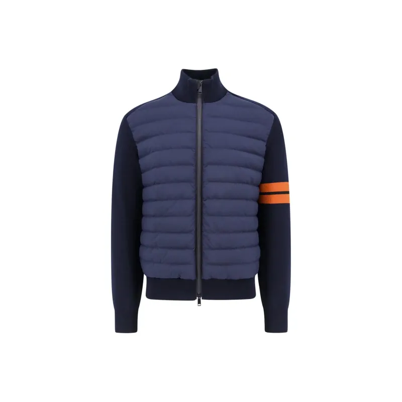 Ermenegildo Zegna Zip Up Quilted Padded Jacket-0