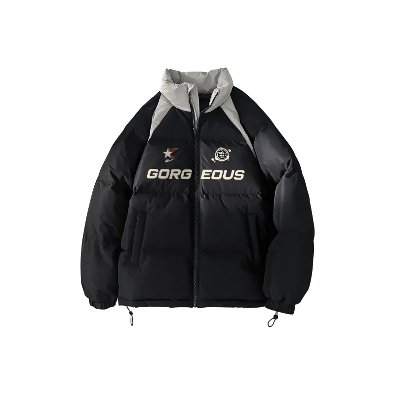 Warrior Huichao Riding The Wind Collection Puffer Jacket Unisex-5
