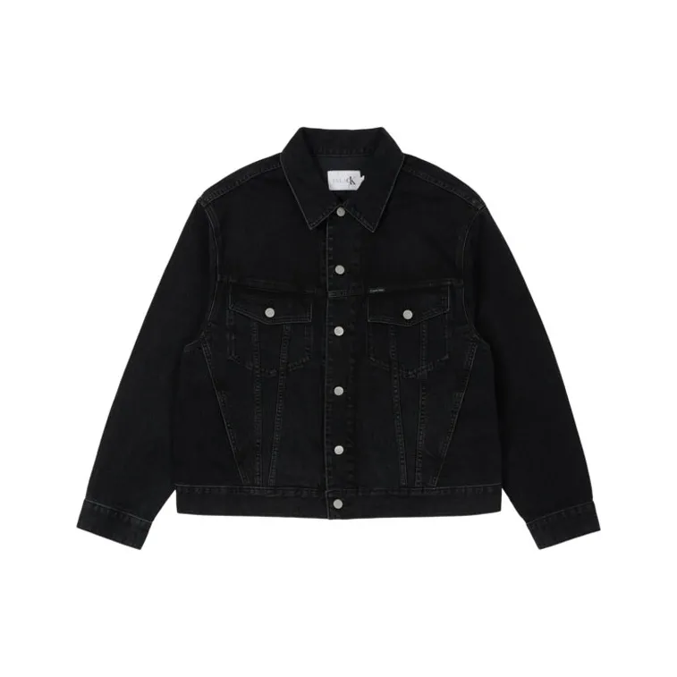 PALACE x Calvin Klein Denim Jacket Men's Black-0