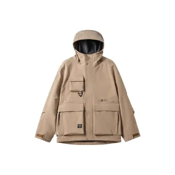 OUTDOOR PRODUCTS Windbreaker Jackets Men Beige Khaki