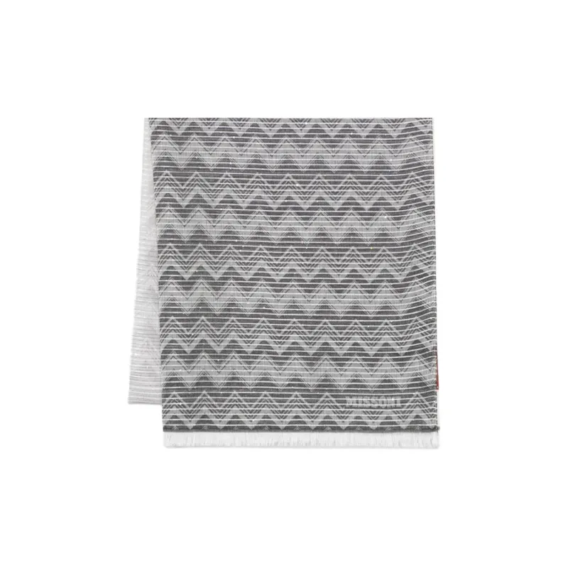 MISSONI Zigzag woven Scarf-2