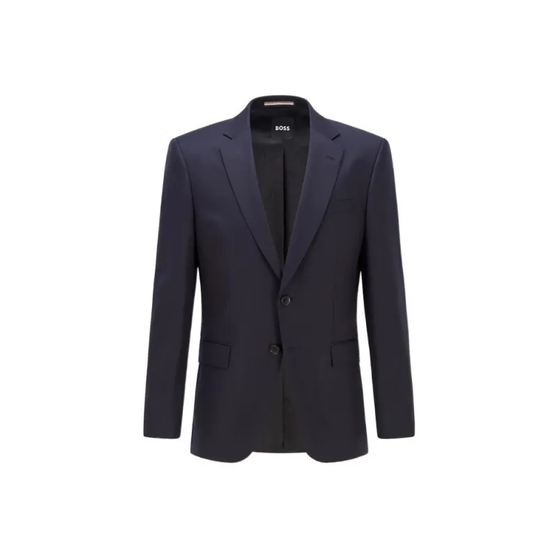 Boss Single breasted Fitted Blazer-0
