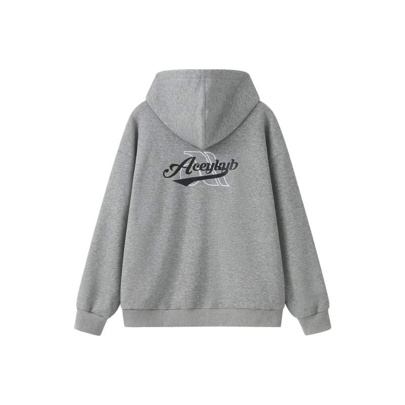 YK&YB Sweatshirt Cardigan Coat Unisex-14