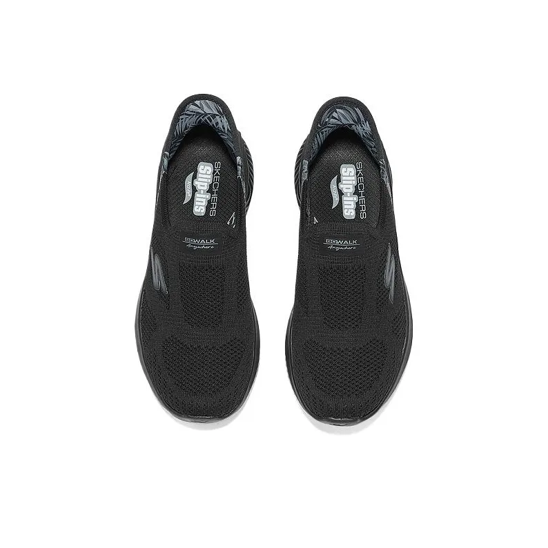 Skechers GO WALK Low Top Casual Shoes Women's Black-2