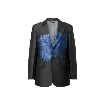 LOUIS VUITTON x Yayoi Kusama SS23 Business Suits Coats Men's Black