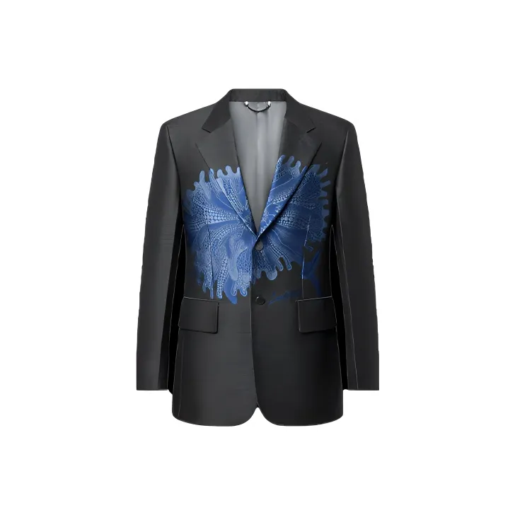 LOUIS VUITTON x Yayoi Kusama SS23 Business Suits Coats Men's Black-0