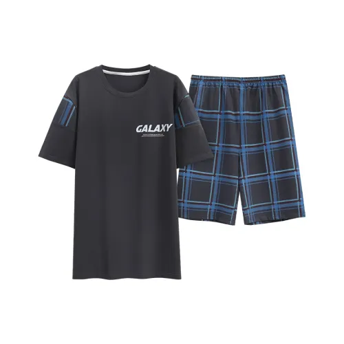MADALLO Pajama Set Men's Dark Gray