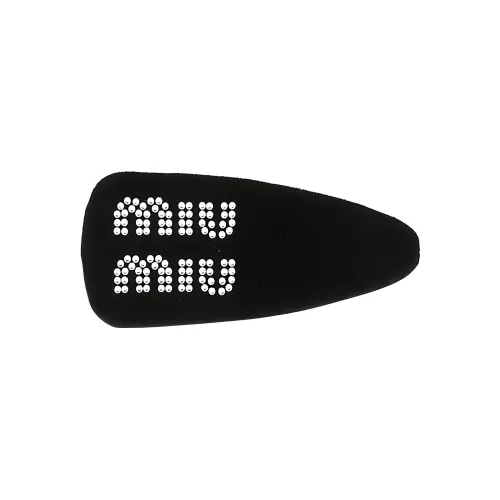 MIU Discover miu Hair Clips Women's Black