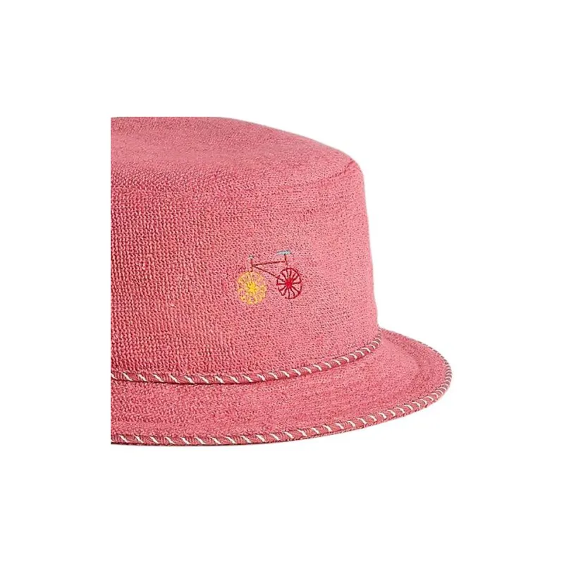 HERMES Cotton Bucket Hats Kids' Pink-2