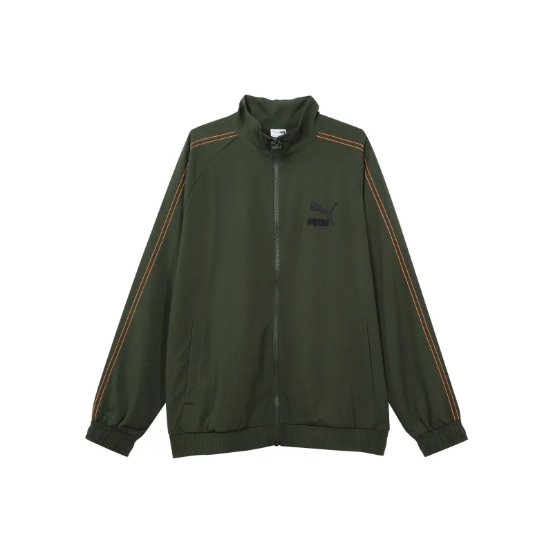 PUMA Jackets Men Green-0