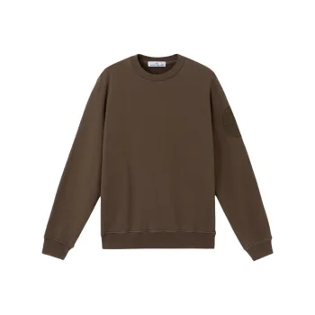STONE ISLAND Compass Embroidered Crewneck Sweatshirt