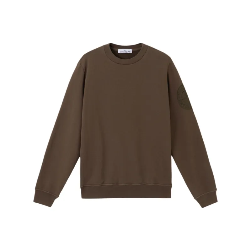 STONE ISLAND Compass Embroidered Crewneck Sweatshirt-0