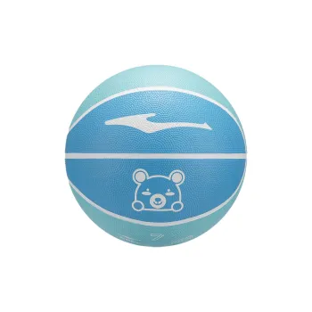 Erke Cute Bear Collection Rubber Basketball Blue Size 4 Ball/Size 5 Ball Training Competition Kids'