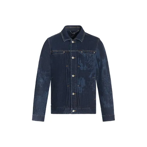 RARE SS22 Denim Jacket Men's Blue