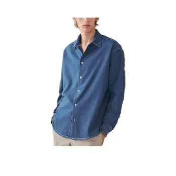 HERMES Denim Jackets Men Indigo