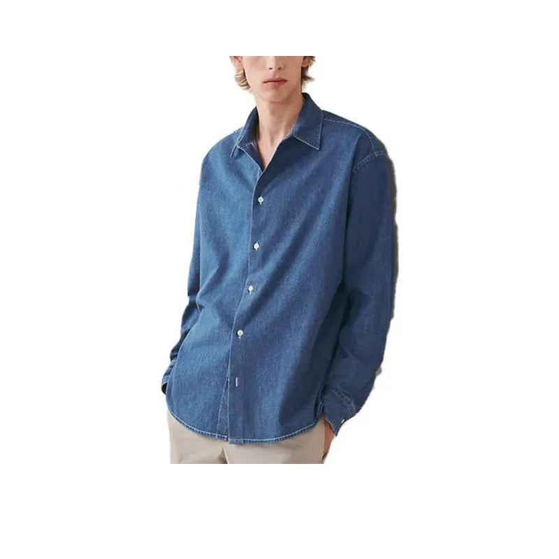 HERMES Denim Jackets Men Indigo-0