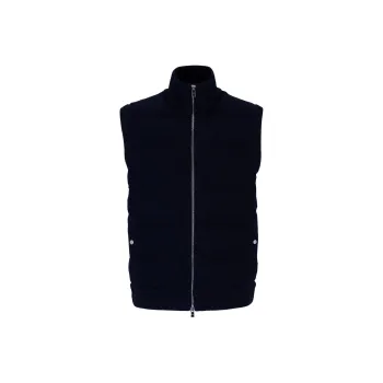 HUGO BOSS Vests Men Dark Blue