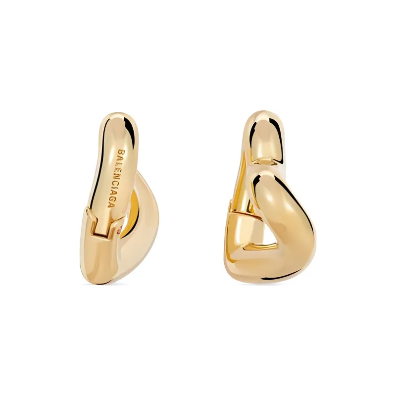 Balenciaga Heart Loop Earrings-2