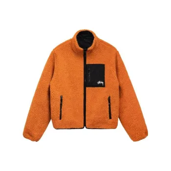 Stussy 8 Ball Sherpa Reversible Jacket