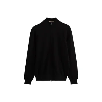 HUGO BOSS High neck Cotton Cardigan