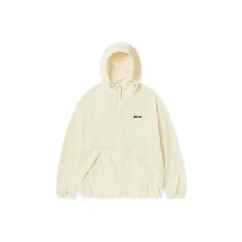 Nerdy Windbreaker Jackets Unisex Light Yellow
