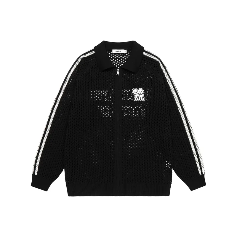 Guuka x Matsui Knitwear Unisex Black-0