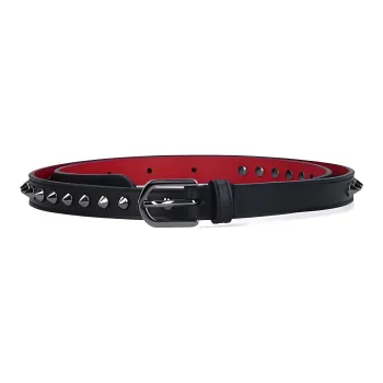 Christian Louboutin Stud Detailed Buckled Belt