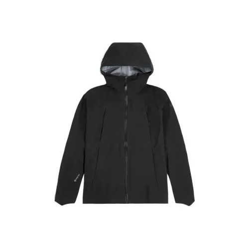 Arcteryx Waterproof, Windproof, And Breathable Ruched Jacket Men's