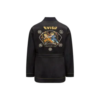 EVISU x Dragon Ball Z Denim Jacket Unisex Denim Blue