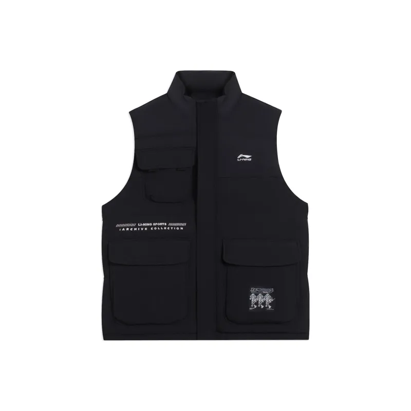 LINING Sports Fashion Collection Vests Men Black-0
