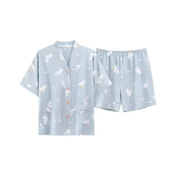 MADALLO Pajama Set Women's Sky Blue