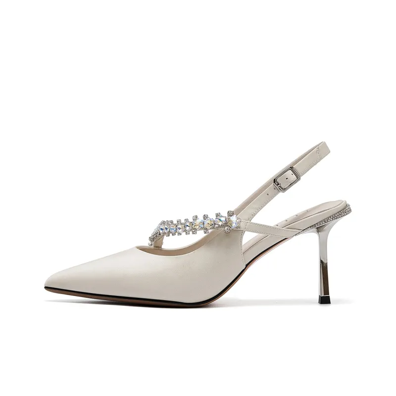 ELLE Slim Heel High Heels 7.5cm Women's-0