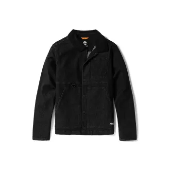 Timberland Denim Jackets Men Black