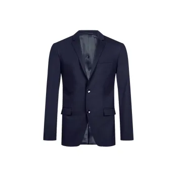 CALVIN KLEIN Business Suit Coat Men's Blue